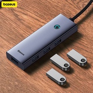 Baseus UltraJoy Series 5 Port Docking Station Type-C Hub|4K@30Hz Clarity.