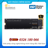 Ổ Cứng SSD 2TB WD Black SN750 NVMe M.2 PCIe Gen3 x4 2280 (WDS200T3X0C / WDS200T3XHC) - Có Tản Nhiệt