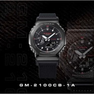 GM-2100CB-1AJF All black Sports watch woven watch strap unisex waterproof watch straps hp839