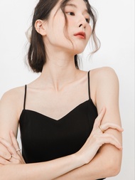 CONT - Naomi Bra Top เสื้อสายเดี่ยว ทรงครอป มีฟองน้ำในตัว