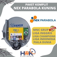 Paket komplit parabola mini ku band NEX PARABOLA bebas bulanan MNC