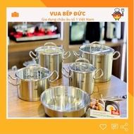 Fissler ORIGINAL PROFI 5 POT SET Piece GLASS