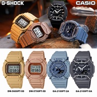 Casio G-Shock DW-5600PT DW-5700PT GA-2100PT GA-2100PTS Tone-on-Tone Series Analog Digital Resin Band