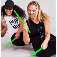 1 Pair Cardio Pound Fit Workout Cardio Fit Stick Nylon Pair of 5A Pound Fit Stick Yoga