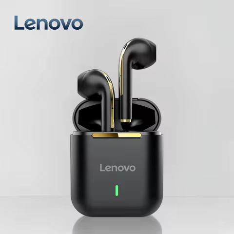 Original Lenovo J18 TWS Headphone Wireless Earphone Bluetooth Earphones HiFi Music Touch Earbuds Lon