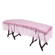 Unilateral Accessories Romantic Extra Long Lace Guzheng Capital Guzheng Cover Anti-dust Pink Guzheng