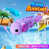 Magical Robo Axolotl Alive Electronic Robotic Pet Fish That Swims, 2-Pack with Batteries, No-Fuss Li