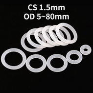 White O-Ring OD5mm-80mm * CS1.5mm