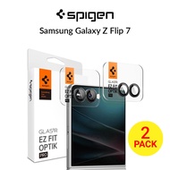 [2 Pack] Spigen Samsung Z Flip 7 Optik Pro HD Lens Protector Glas.tR EZ Fit Tempered Glass Galaxy Z 