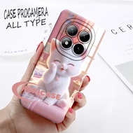 Procamera Xiaomi Redmi Note 14 Pro 4G/5G Kucin9 Motif Flexible Silicone Pro Camera Casing Kekinian[H