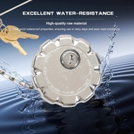 3" Locking Fuel Cap Truck Fuel Cap for Volvo VN and VNL Heavy Duty Truck Models, Aluminum 20770691