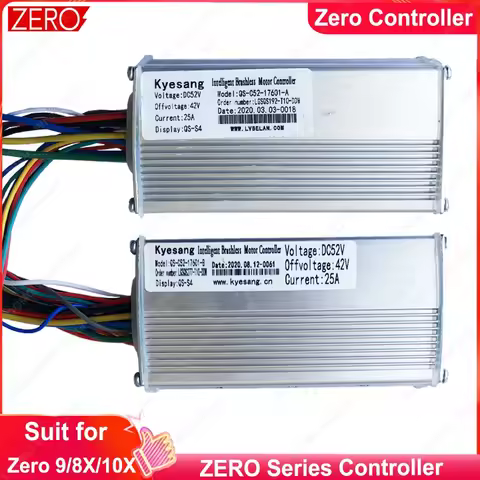 Original Zero Scooter Controller Zero9 Zero10 Zero8X Zero10X Controller Accessories 48V-60V Controll