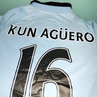 Jersey Manchester City Home Original Umbro 2012 - 2013 Kun Aguero