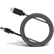 Mini USB C to DC Power Cable, 2M 6.5FT 100W USB Type C Input to Jack Charging Cord, Rectangular Sate