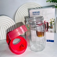Transparent Glass Oil Bottle Soy Sauce Container Sauce Container Water Bottle Oil Storage Container 