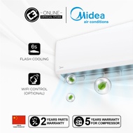 (WEST) MIDEA MSAG Xtreme Cool R32 (2.0HP) Non-Inverter Ionizer Aircond