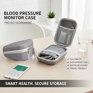 Carrying Case For Home Blood Pressure Monitor Device Holder For Cuff Meter G7V2