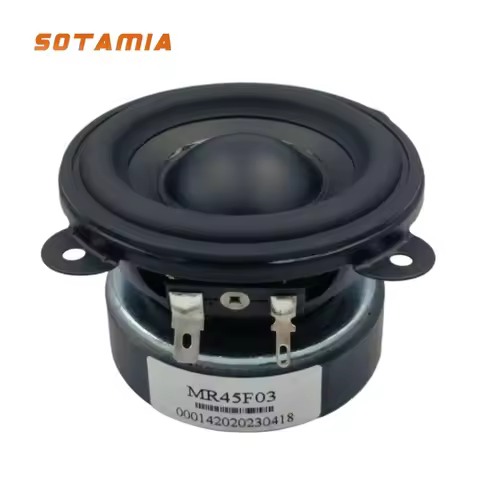SOTAMIA 1Pcs 3.25 Inch Subwoofer Speaker Woofer 4 Ohm 20W Super Bass Speaker HIFI Loudspeaker for Ha