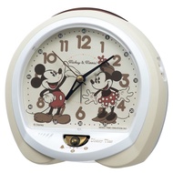 Seiko Clock Alarm Clock Table Clock Character Disney Mickey Mouse Minnie Mouse Disney Time Analog Iv
