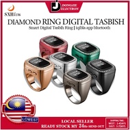 Raya New Arrival! SXH5136 Cincin Zikir Berlian Elektronik, Multi-Channel Finger Counter, Zikir Count