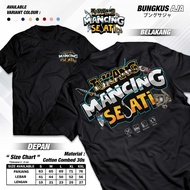 Fishing T-shirt Real Fishing T-shirt Fishing T-shirt Distro Shirt Words Sobat Fishing Mania