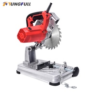 Table Cutting Machine Mini Electric Saw Table Saw For cutting Metal Wood Plastic Cut Off Saw Machine Cut-off saw 0-45 De