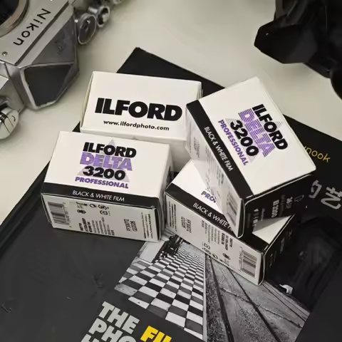 ILFORD Delta3200 135 35mm Film British Black And White Original 1-10 Rolls For Kodak 135 Film Camera