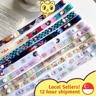 [SG ready stock] sumikko gurashi mask strap, demon slayer mask strap, sling, lanyard, cute, anime, fashion