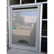 Mailbox Aluminium Suggestion Box Mail Peti Surat Letter Box 28CM hight 21CM long(It was dented durin