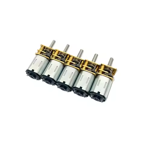 DC 3V/6V/12V GA12-N20 Micro Metal Gear Motor with Gearwheel Brushed DC Motor 15/30/50/60/100/200/300