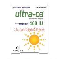 Vitamin D Vitabiotics Ultra-D3 Ultra D3 D-3 Vitamin D3 Contents 60 Tablets