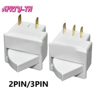 APRTY 2/3PIN Refrigerator Door Light Switch Rocker Control Refrigerator Accessories 5A