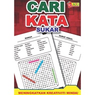 Buku Cari Kata Sukar/ Word Search/Buku Aktiviti Kanak-Kanak