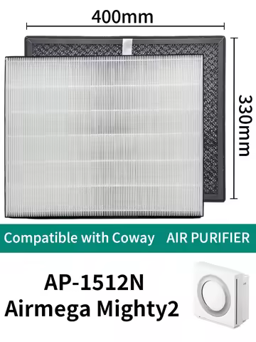 Airmega Mighty2 Replacement Filter is suitable for Coway AP-1512N Airmega Mighty2