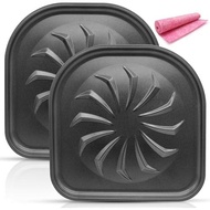 GCQ 2 PCS Air Fryer Drip Tray untuk 6QT 10QT PowerXL Vortex Air Fryer Pro Oven, Aksesori Alat Ganti 