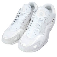 Nike Air Huarache Runner DZ3306-100 US10 (28cm) 峰白/白-純鉑金/金屬銀 運動鞋 [二手] [Nike]