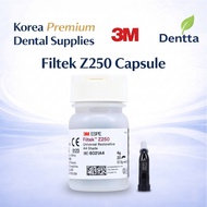 3M Filtek Z250 Capsule Refill 6021 20 Capsules A2 A3 Dental