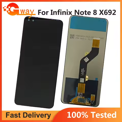 Original Tested LCD For Infinix Note 8 LCD Screen Display Assembly Digitizer Touch Screen For Infini