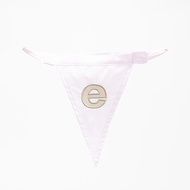 Cribcot bunting girl (initial flag) - e