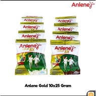 Anlene Gold 5X Renceng Contents 10 pcs x 25gr High Calcium Powdered Milk for Teenagers - Adults