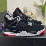 Air  4 Bred Men And Women Basketball Shoes AJ4 Sneakers AJ Sport Shoes 308497-060
