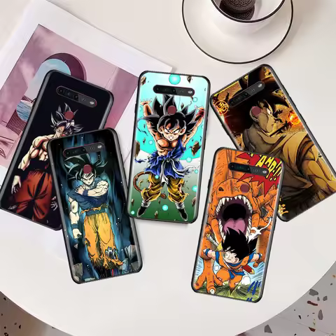 Trend D-Dragon Ball Goku For LG Q60 V60 V50S V50 V40 V30 K92 K71 K61 K51S K41S K50S K22 G8 5G Black