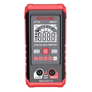 HT123 Smart Digital Multimeter Auto Range Professional AC DC Voltmeter Resistance Continuity NCV