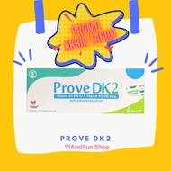 Prove DK2 Contains 30 Tablets Prove DK Vitamin D3 800 IU & Vitamin K2 100mcg - Kalbe