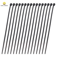 1000 Pcs Black nylon Cable Zip Tie Fasten Wrap 95mm x 2mm