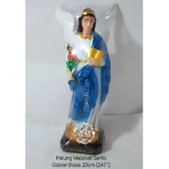 Saint Gabriel Angel Statue 20cm Regular (2471) - Gabriel Angel Statue - Gabriel Saint Statue 20cm Re