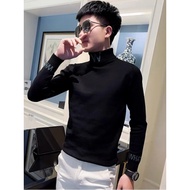 Autumn spirit guy fake two-piece lapel men's sweater