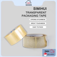 Transparent Adhesive Packing Tape Shipping Carton Sealing Sticky Tape DIY Clear Tape for Home Office