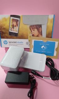 先到先🉐、全新貨品、HP Sprocket Studio 熱昇華4R相片打印機、實物圖片(跟10張4R相紙)