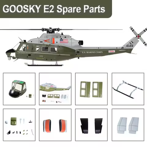 GOOSKY E2 GPS Scale Helicopter, Army One Version Fuselage Body Assembly